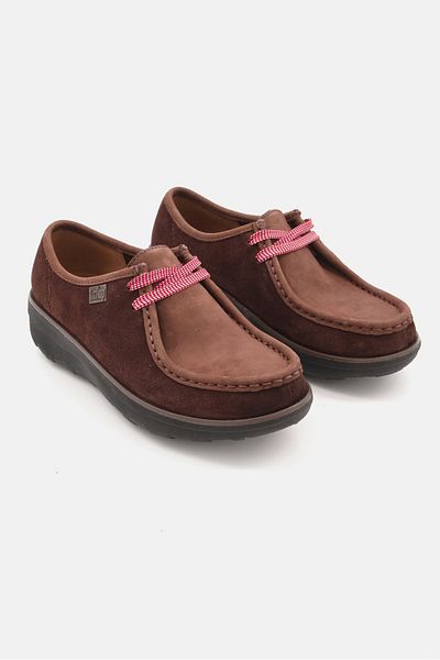 Fitflop حذاء كاجوال برباط للنساء، بني
