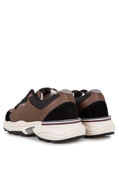Tommy Hilfiger Erkek Kahverengi Sneakers