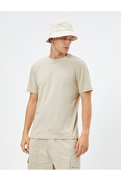 Koton Базовий короткий рукав Tisort Crew Neck з коротким рукавом