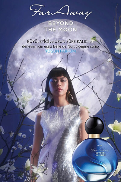 AVON Far Away Beyond The Moon Edp 50 Ml. Eski Şişe