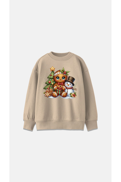 c.c.l. coccolin kids baby clup Novogodišnji Snežnjak Štampano Oversize kroj S...