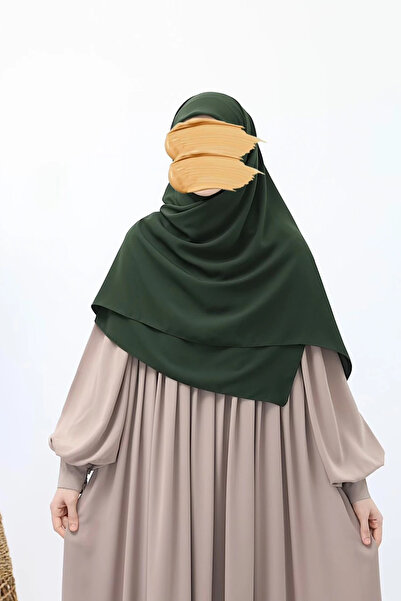 Lemaye Medine İpeği Eşarp – Haki