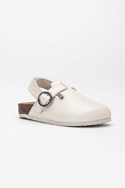 Beybium Παιδικά σανδάλια Sabo από γνήσιο δέρμα με σόλα από φελλό κρέμα