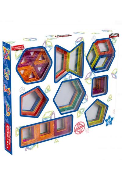 PİLSAN 03 712 Renkli Magnetler -pilsan Oyuncak Fabbatoys