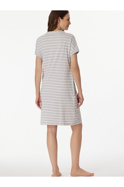 Schiesser Nachthemd Casual Essentials Nacht-hemd Schlafmode Sleepwear