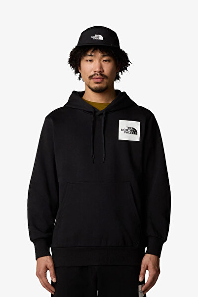 THE NORTH FACE M Fıne Hoodıe Erkek Siyah Sweatshirt NF0A89EUJK31