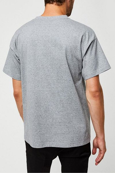 Nike Revival Oversize Unisex κοντομάνικο μπλουζάκι γκρι φαρδύ Unisex μπλουζάκι γκρι