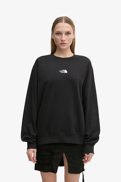 THE NORTH FACE W Essential Oversize Γυναικείο Μαύρο Φούτερ NF0A89EPJK31