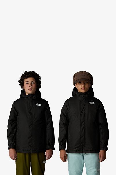 THE NORTH FACE Snowquest Μαύρο Παιδικό Παλτό - NF0A8A00JK31