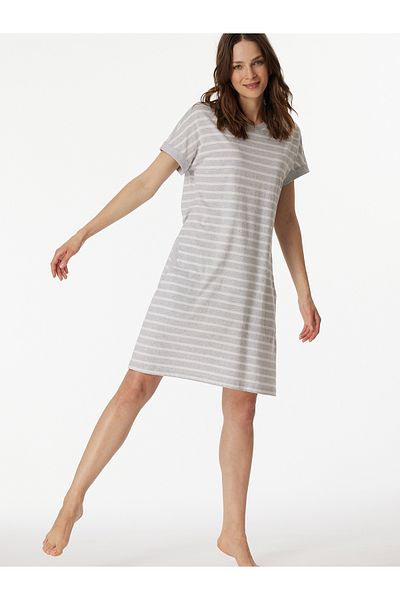 Schiesser Nachthemd Casual Essentials Nacht-hemd Schlafmode Sleepwear