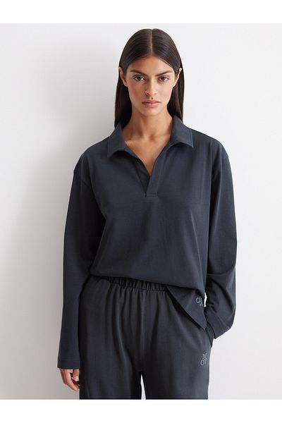 Marc O'Polo Sleepshirt Heavy Jersey Schlafshirt Schlafmode Pyjama