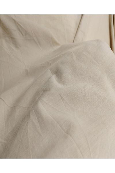 Kumaş Parça Βαμβακερό Voile σε Μπεζ χρώμα (Πλάτος 140 cm x Μήκος 270 cm)
