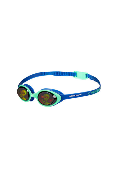 SPEEDO ILLUSION 3D PRT JU BLUE/GREEN UNISEX ÇOCUK YÜZÜCÜ GÖZLÜĞÜ 8-11597C620