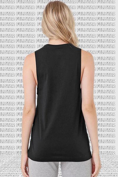 Nike Sportswear Futura Black Tank Women's Casual Style Sports Tank Top Black White