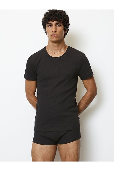 Marc O'Polo T-shirt Iconic Rib Unterziehshirt Unterhemd Kurzarm