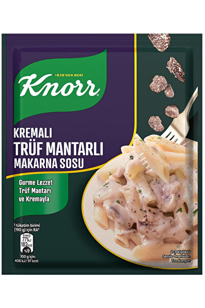 Knorr Kremalı Trüf Mantarlı Makarna Sosu 52g x 8 Adet