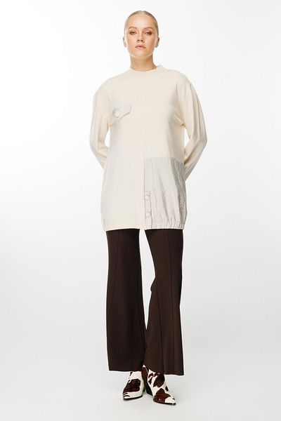 Ghisa Combination Knitwear Tunic