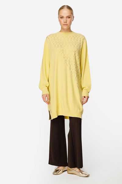 Ghisa Stone Detailed Knitwear Tunic