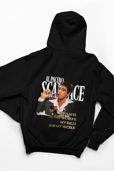 MAGORS SCARFACE TONY MONTANA UNISEX BUMBAC NOU DE ÎNALTĂ CALITATE