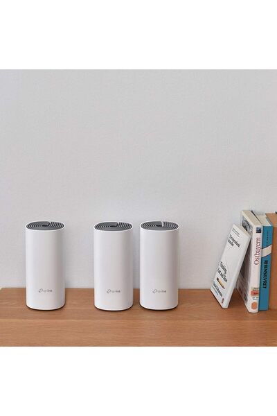 TP-LINK X-1 Deco E4 Tüm Ev Mesh Wi-Fi Sistemi 3lü set