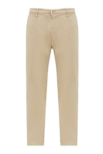 Guess Gj Slim Chino Men's Beige Trousers M4Yb33Wgb5A-A117