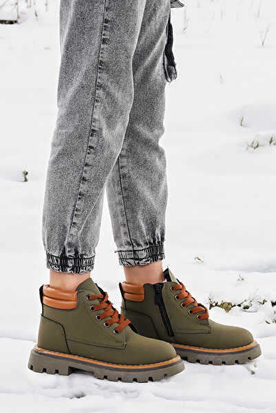 Kiko Kids Kosev Zippered Boys' Boat Shoes
