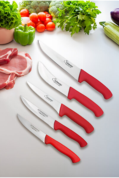 B-H-A BIÇAKÇI HACI AHMET Sürmene Kırmızı Doğrama Sıyırma Yüzme ve Seze Beş Pa...