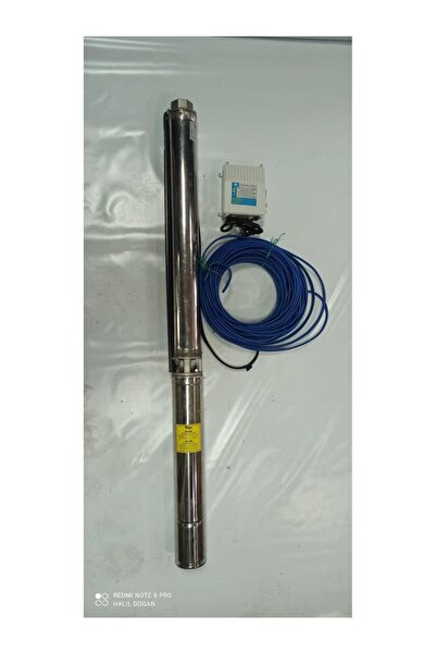 İmpo Impo Sk 408/14 Technoplast Başlıklı Derin Kuyu  3 Hp Monofaze Motorlu 25 mt Kablolu Panolu Dalgıç Po
