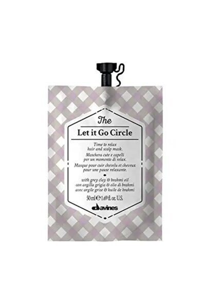 Davines TCC LET IT GO CIRCLE Baş derisi ve saç için rahatlatıcı maske.