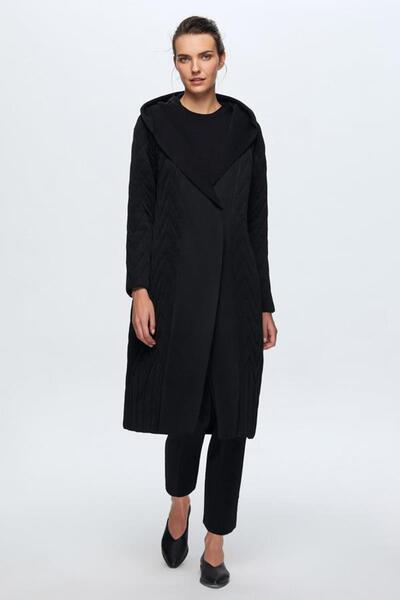 Dalida Hooded Quilted Cap
