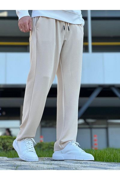 wamoss Casual Comfortable Fit Ευέλικτο ύφασμα ελαστική μέση φαρδιά Bantulun Srp