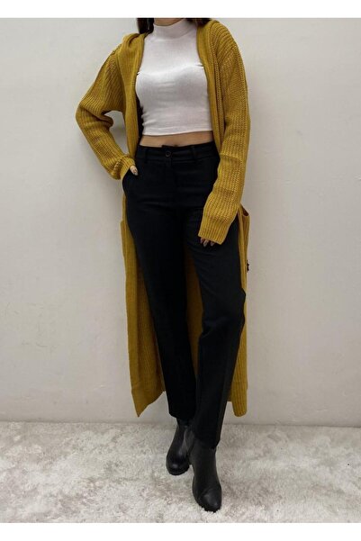 onno style woman CARDIGAN SPORTIV CU GLUGĂ CU LUPĂ