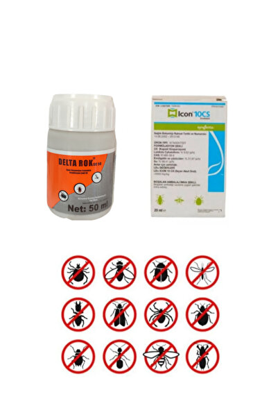 Delta Rok 50ML / İCON 10CS 25ML / Genel Haşere İlaçları