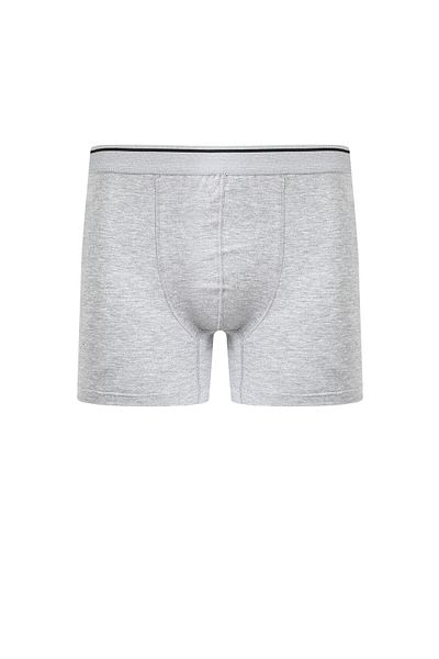Akbeniz Ανδρικό βαμβακερό Lycra Boxer Grey 40133