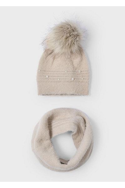 MAYORAL Girl's Hat Neck Collar