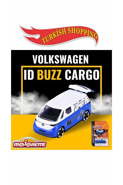 Majorette Premium Cars Volkswagen Id. Buzz Cargo Transit Drop down Luggage