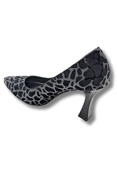 ÇİĞDEM KUNDURA Zivanta Leopard Patterned Women's Stiletto
