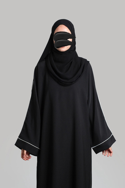 Lemaye Siyah Omuzdan Biyeli Ferace