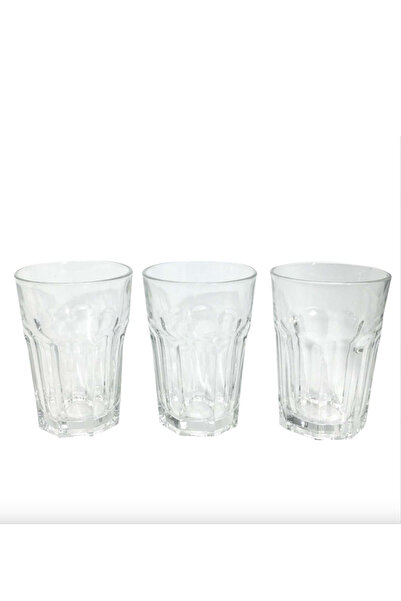 BALBAN TİCARET Rayan Water Cup - Set of 3 36 Cl