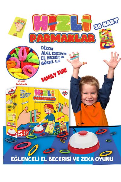 Tıfıl Toys Fast Fingers Brain Teaser