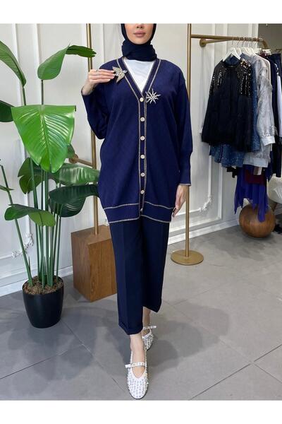 Ghisa BAKLAVA DESEN TRİKO HIRKA