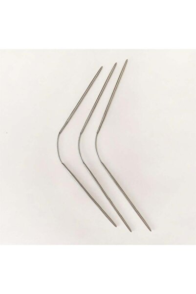 yumakça Misinalı Çorap Şişi 23 Cm 3' lü Crasy Trio 3 Mm