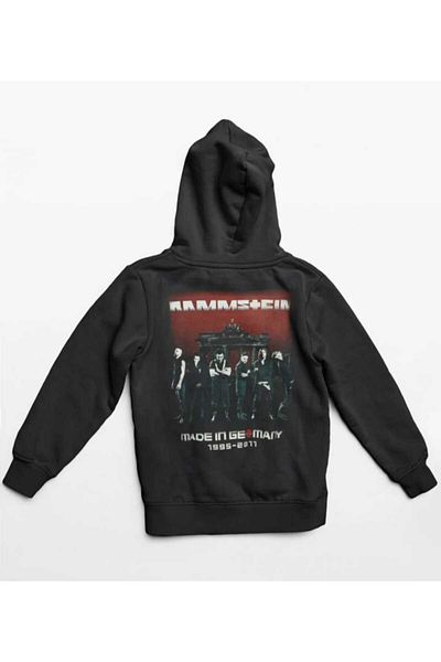 FULL TOLERANCE Rammsteın-Made in Germany-Zip Hooded Sweatshirt
