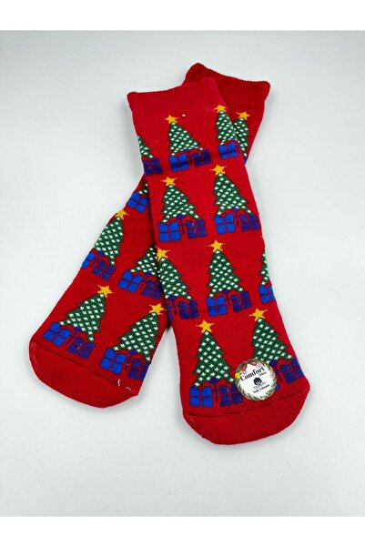 B Beşiroğlu Since 1980 Yılbaşı Noel Temalı Noel Baba Geyik Desenli Dikişsiz C...