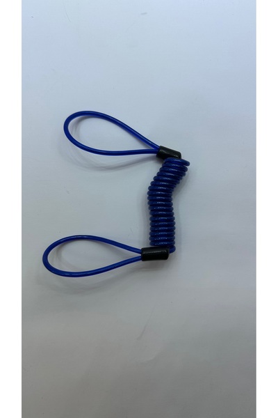 Universal DİSK KİLİDİ HATIRLATMA KABLOSU MAVİ