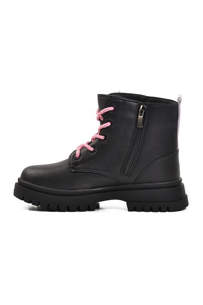 pepino Walkway Black-Pink Girl's Boots