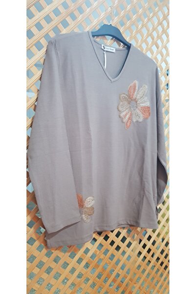 First kadın büyük beden triko kazak