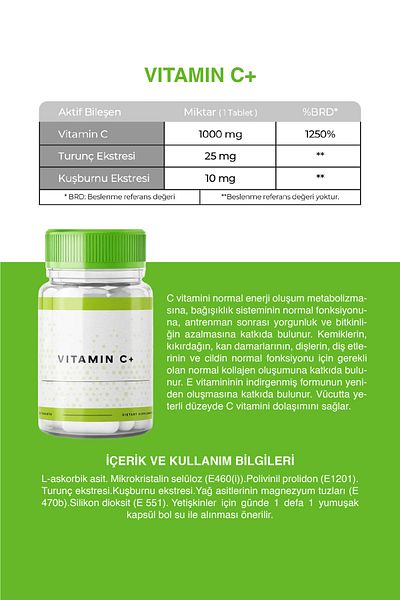 Dahafitol Vitamin C+ 60 Tablets
