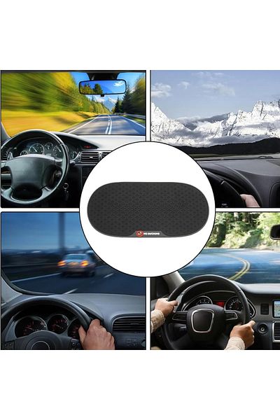 TİNEKE Silicone Anti-Slip Glove Box Car Phone Holder - Telescopic Mat