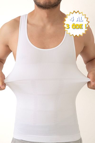 baruccafashion Men's Athlete Corset Waist Chest Belly Gynecomastia Toning Firming Upright Posture Helper Corset
